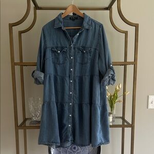 Velvet Heart Light Blue Denim Shirt